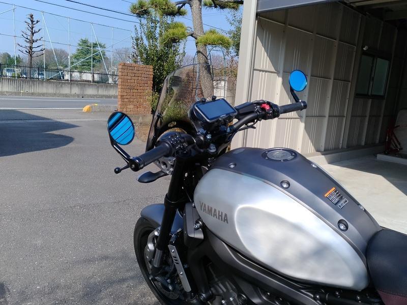 XSR900にバーエンドミラー 2: GONちゃんねる